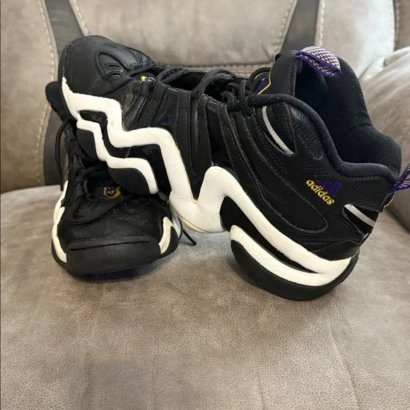 Adidas G47591 Crazy 8 1998 All Star Game Black White Purple Gold Kobe Mens Sz 11